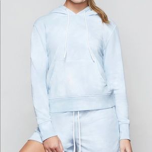 Good American Cloud Tie Dye Hoody